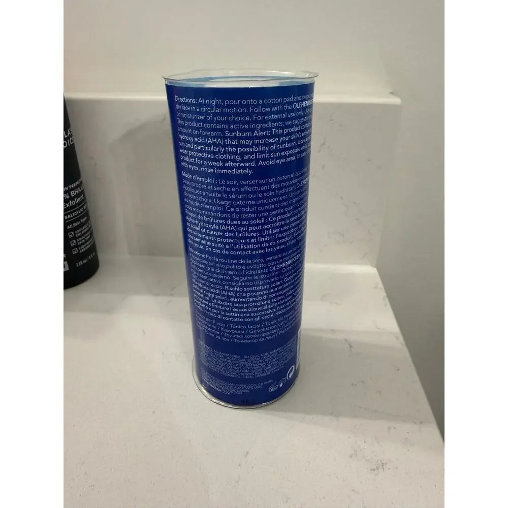 $19 New Ole Henriksen Glow2OH Dark Spot Toner 65mL AHA Facial Toner